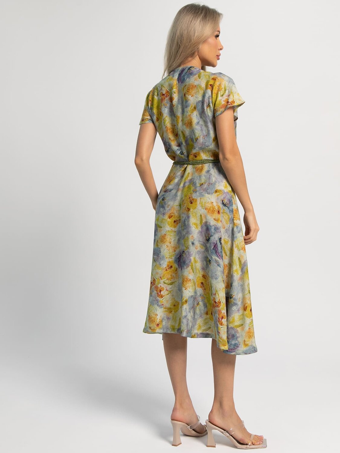 LT Collection Платье 599180 П15966-10М Желтый