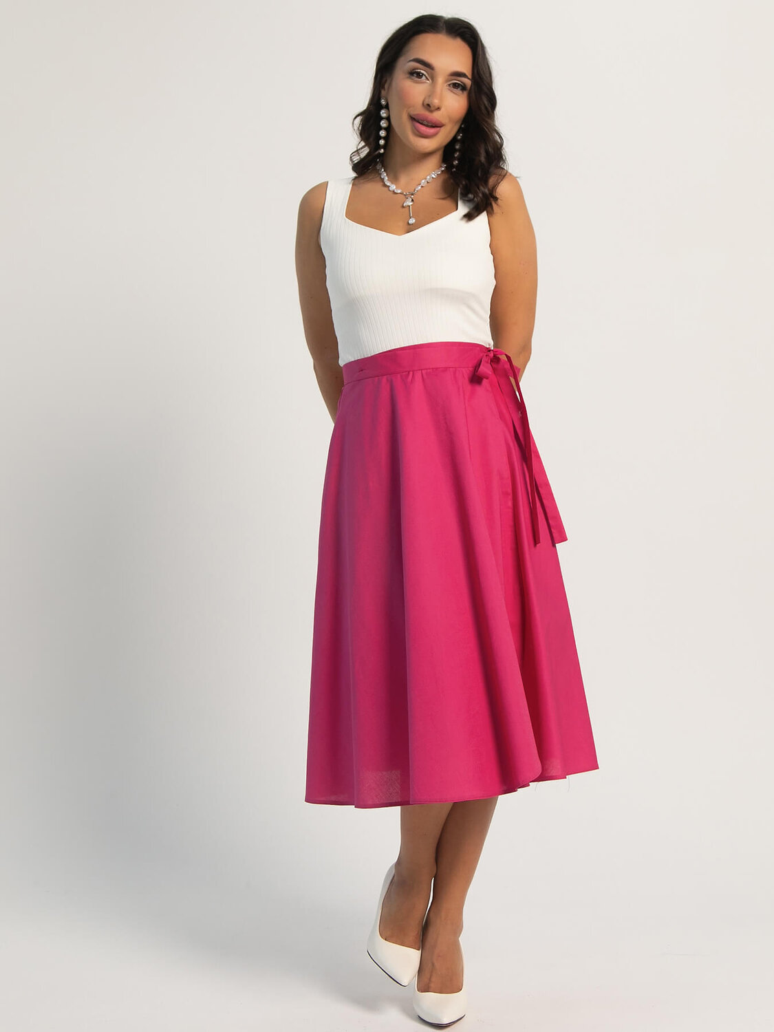 LT Collection Юбка 599182 Ю16055-3М Розовый