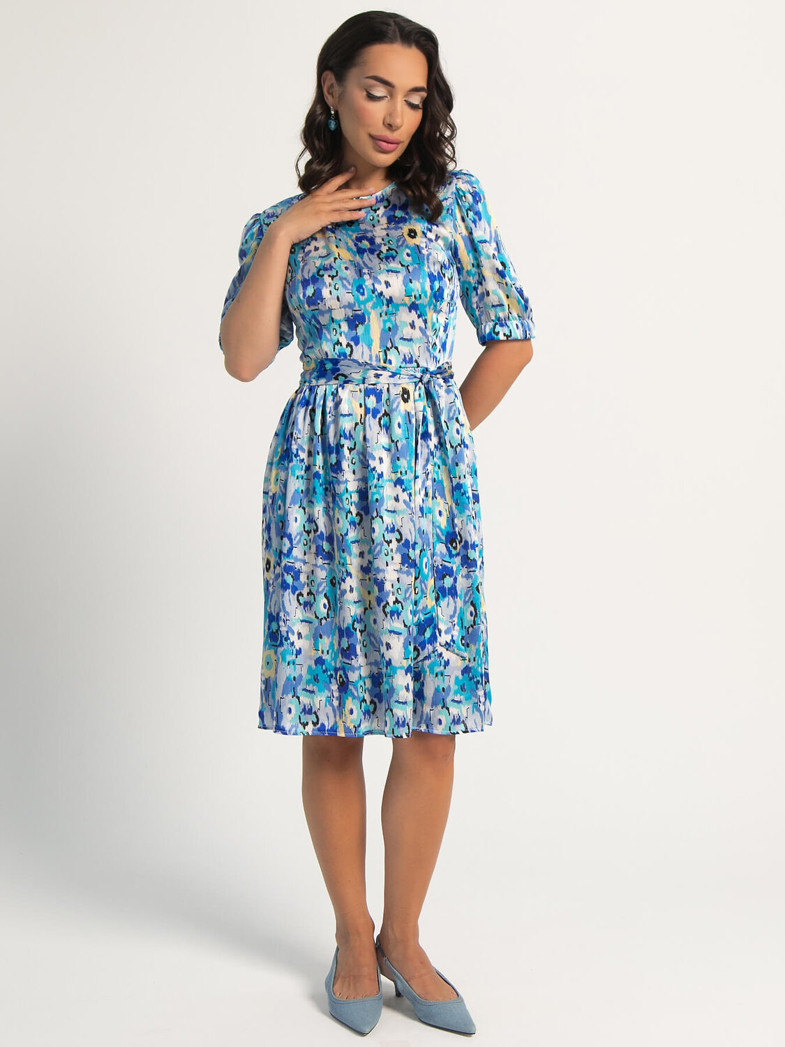 LT Collection Платье 599186 П16066-45М Голубой