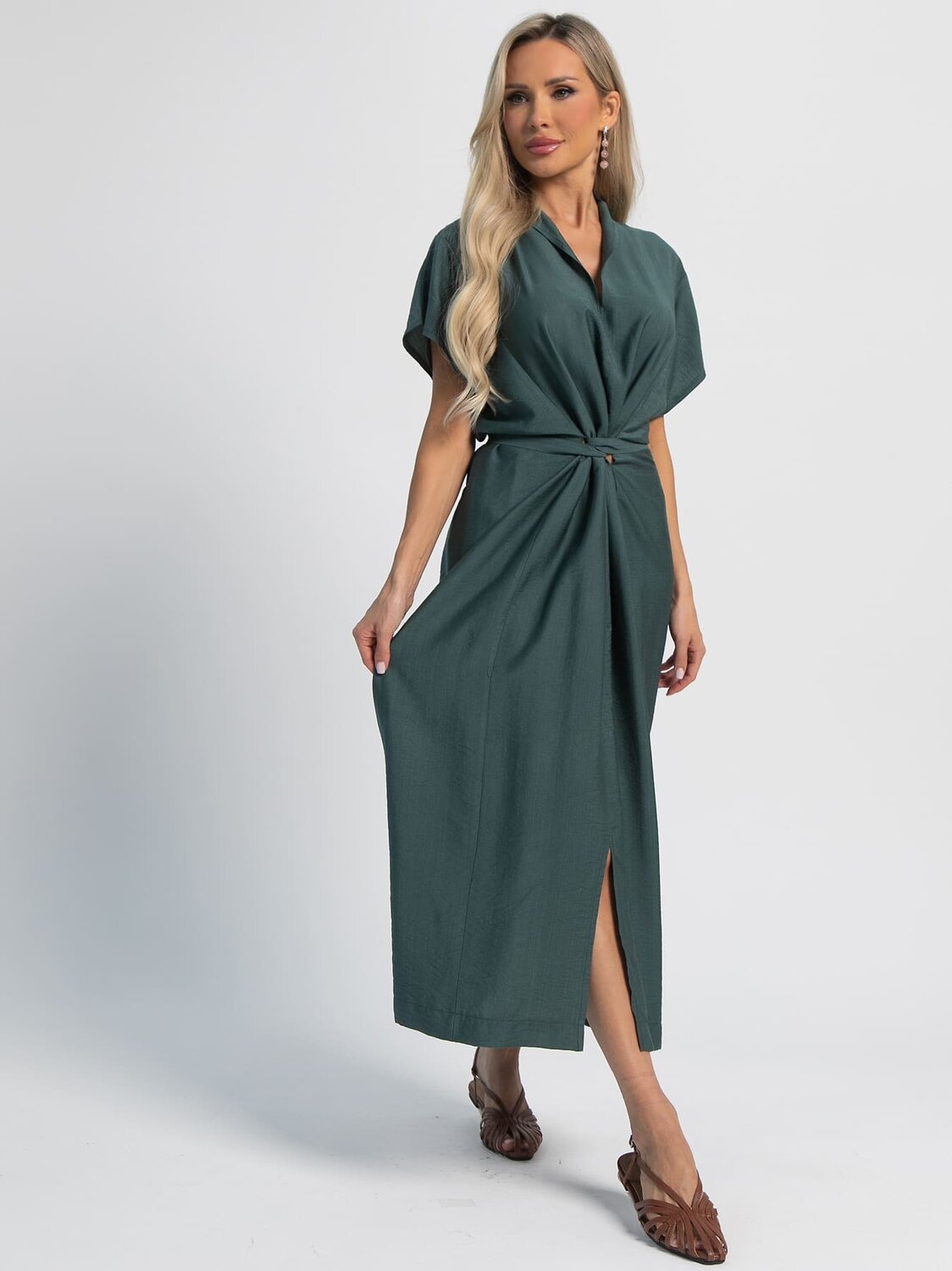 LT Collection Платье 599192 П16086-30М Зеленый