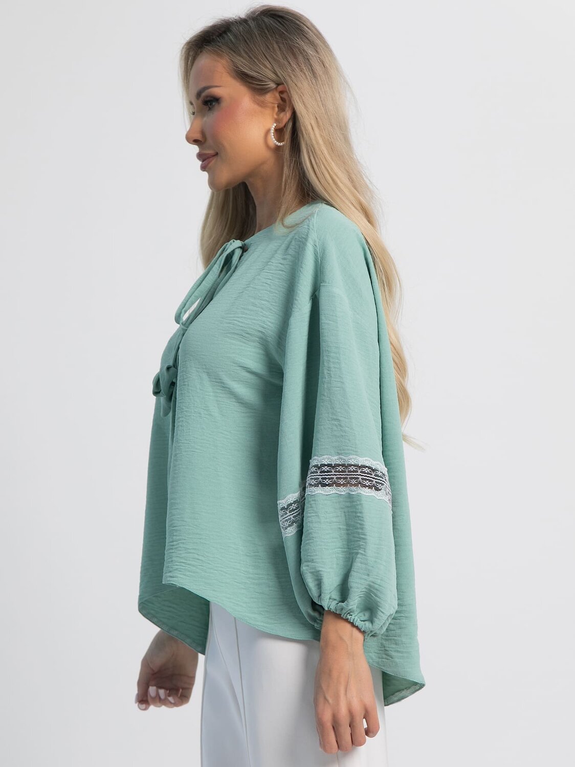 LT Collection Блуза 599268 Б15981-39М Зеленый