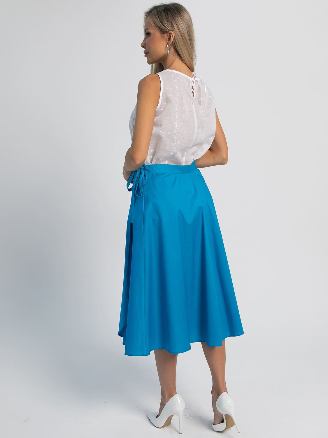 LT Collection Юбка 599271 Ю16054-3М Голубой