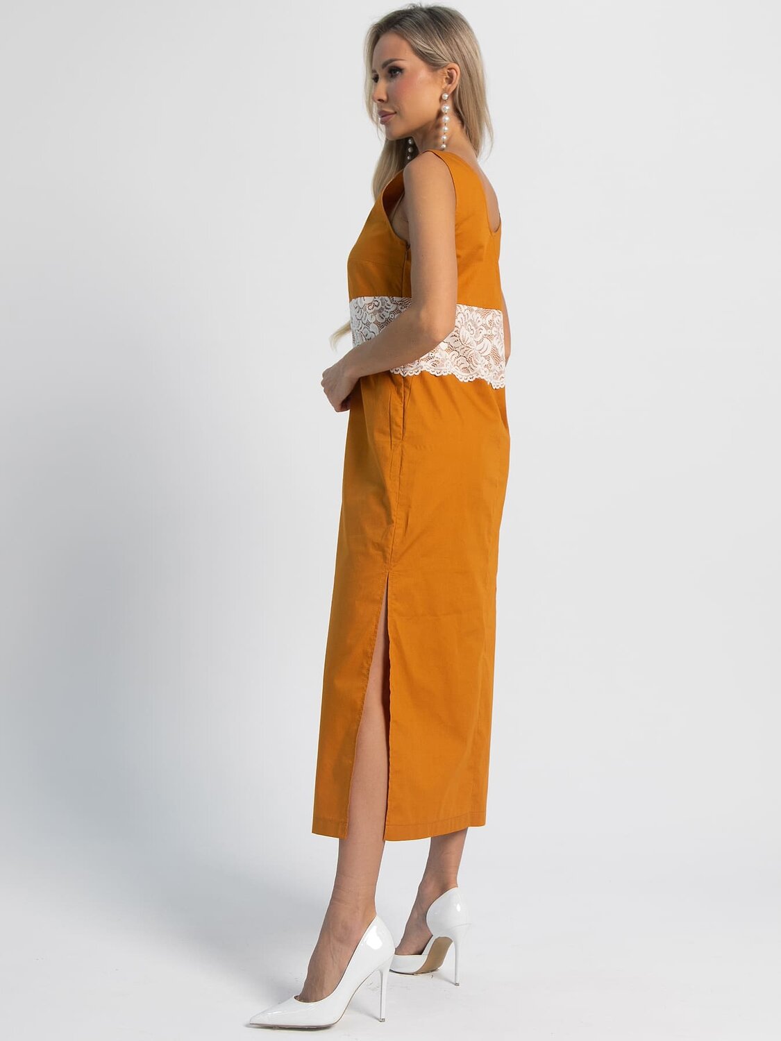 LT Collection Сарафан 599272 П16062-10М Горчица
