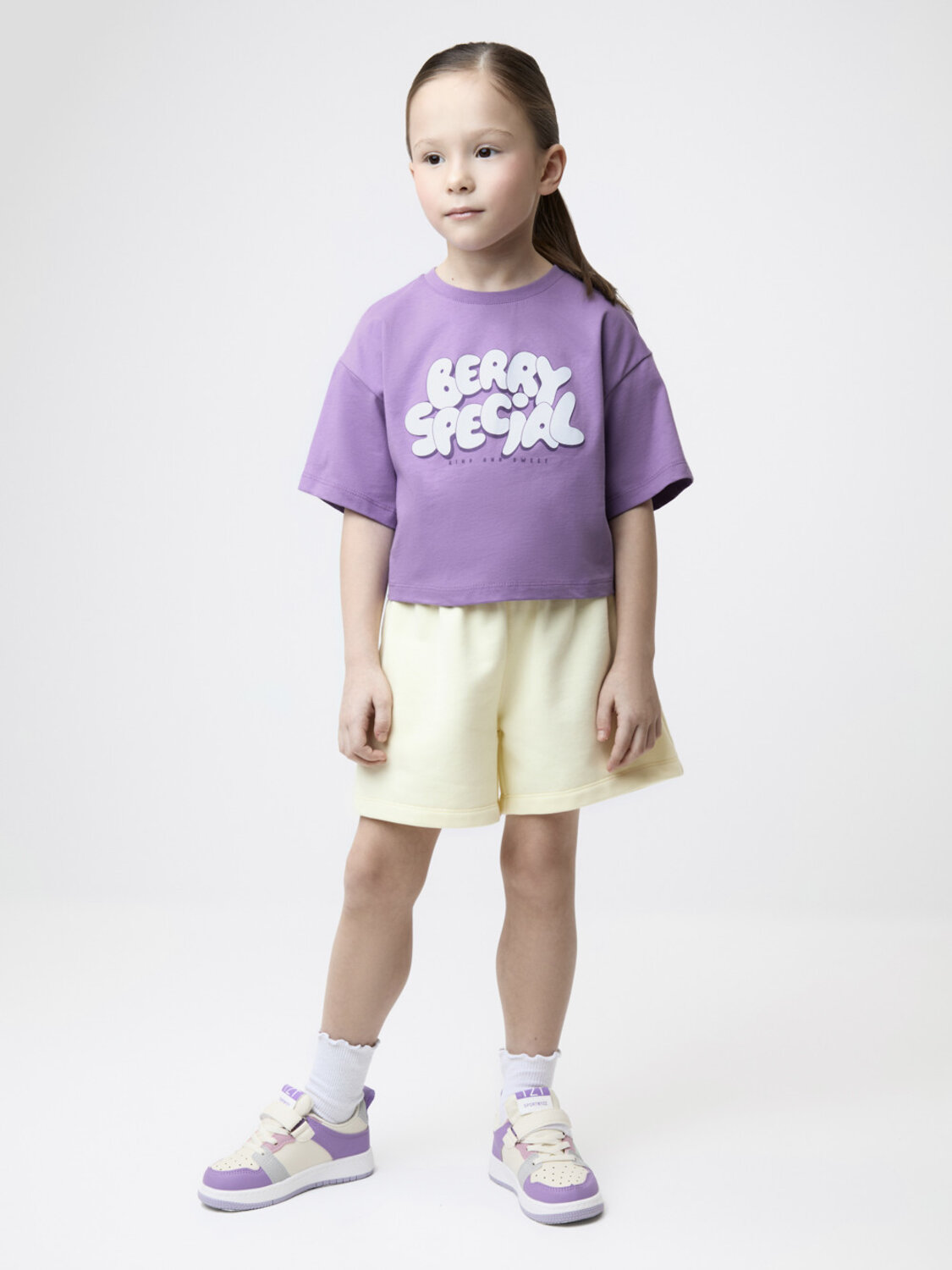 CROCKID Футболка 599553 КР 302936 сиреневый 