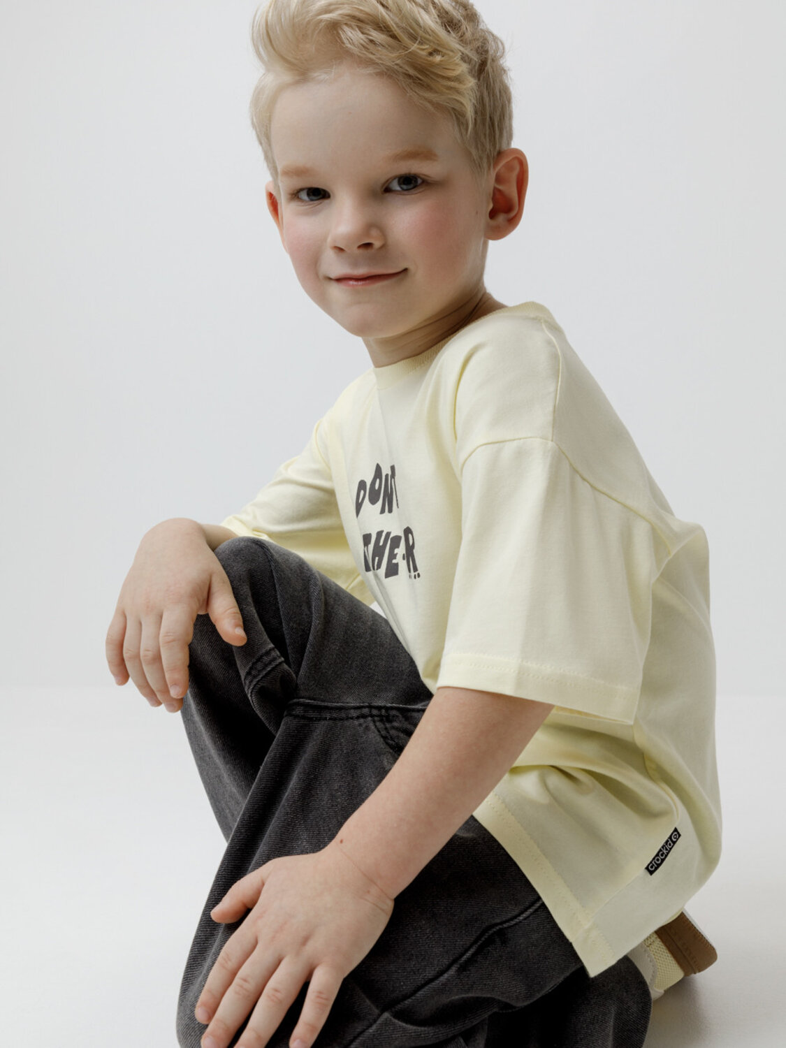CROCKID Футболка 599624 КР 303024-1 желтый 