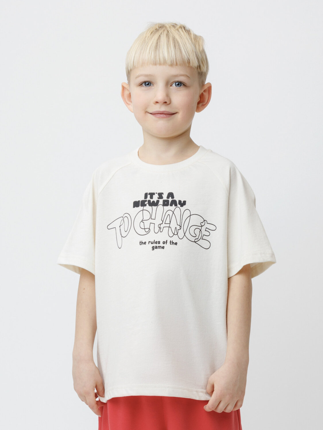 CROCKID Футболка 599627 КР 303026 молочный 
