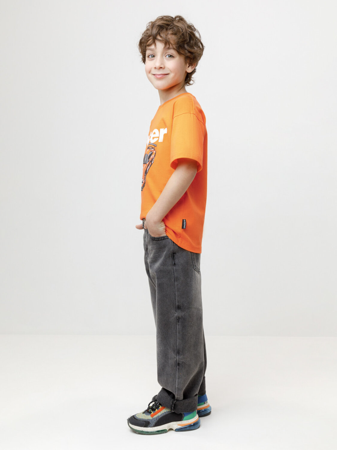 CROCKID Футболка 599702 КР 303010 оранжевый