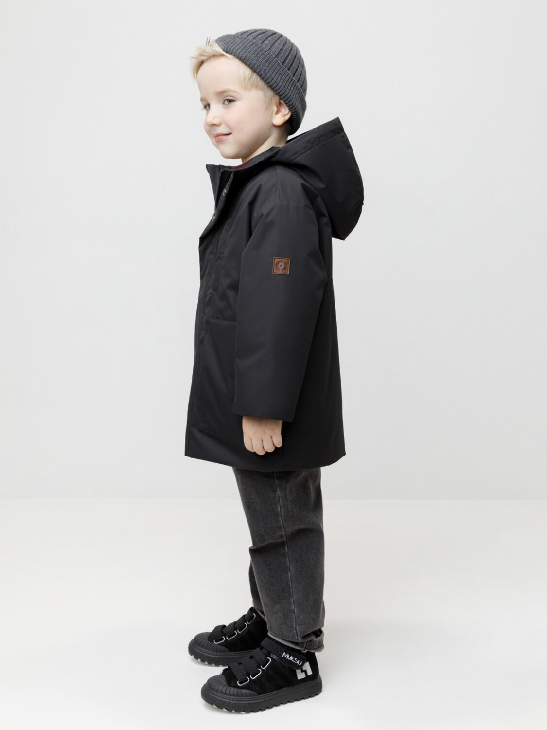 CROCKID Куртка 599791 ВК 30165/3 ГР (98-128) антрацитовый