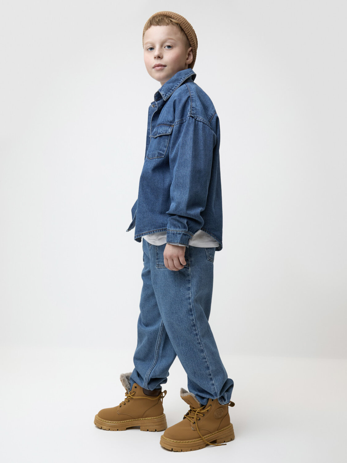 CROCKID Брюки 599883 ТК 46151 голубой