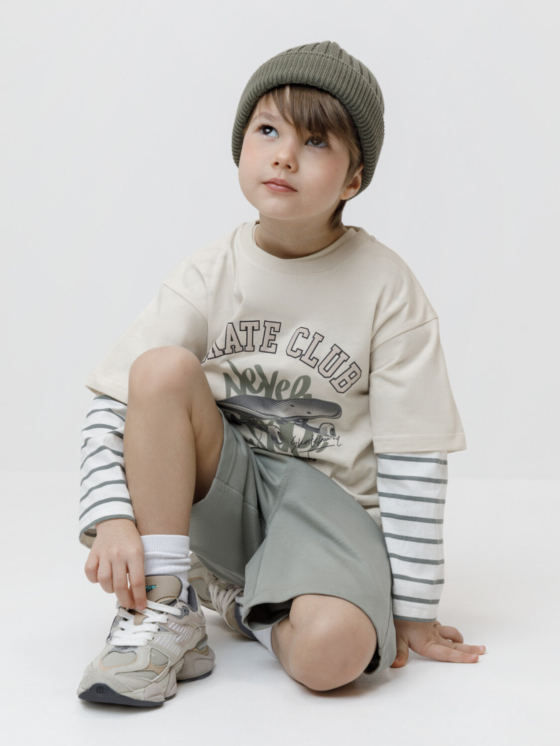 CROCKID Футболка 599903 КР 302981 светло-бежевый 
