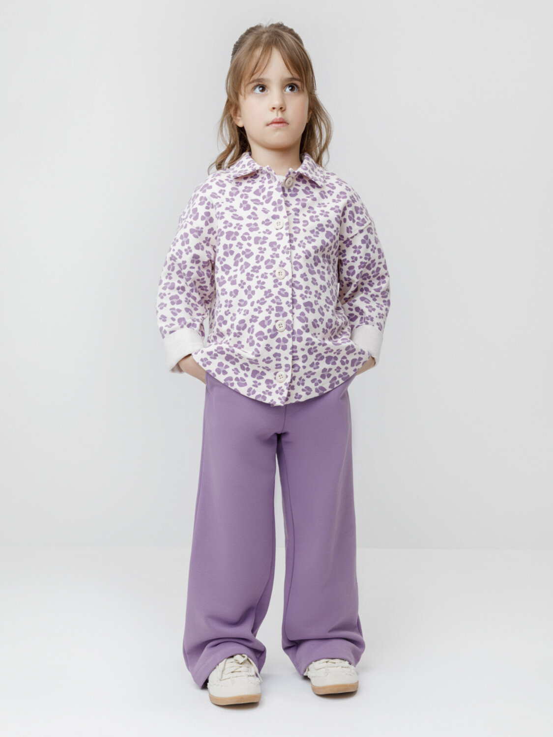 CROCKID Брюки 599916 КР 400928 фиолетовый 