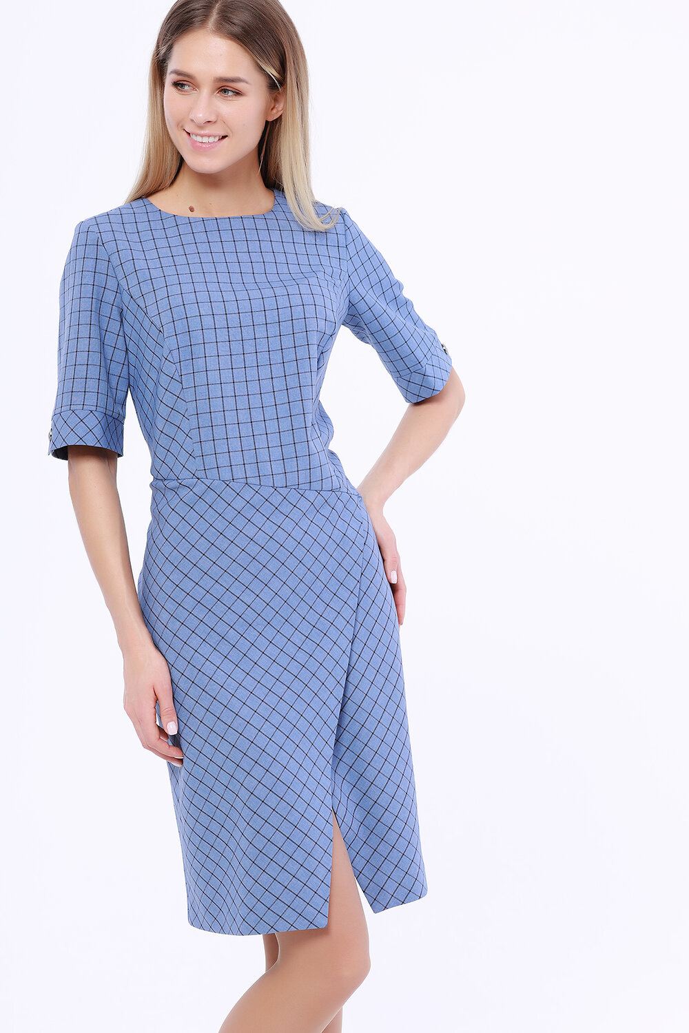 VISERDI Платье 95362 10071-клт 440810 Голубой