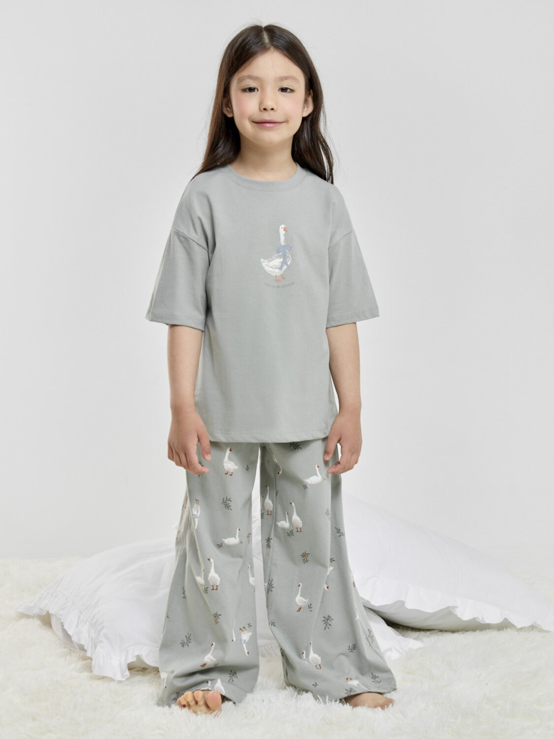 CROCKID Пижама 599952 МП 1657 оливковый