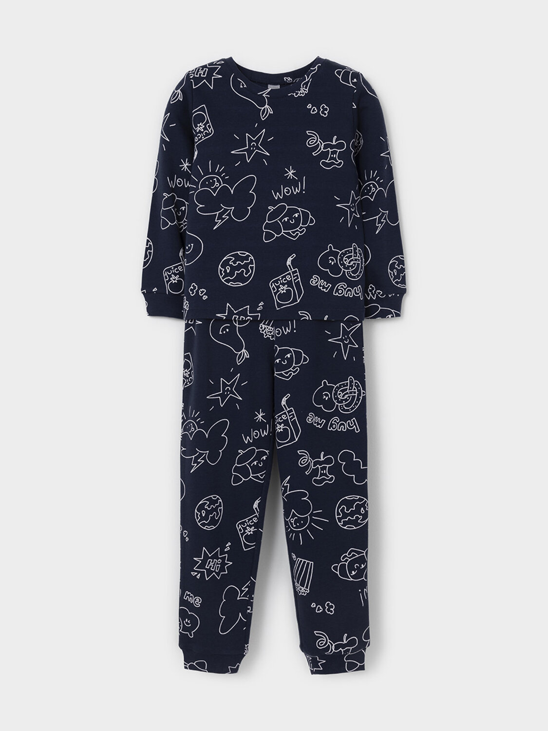 CROCKID Пижама 599958 МП 1681 синий