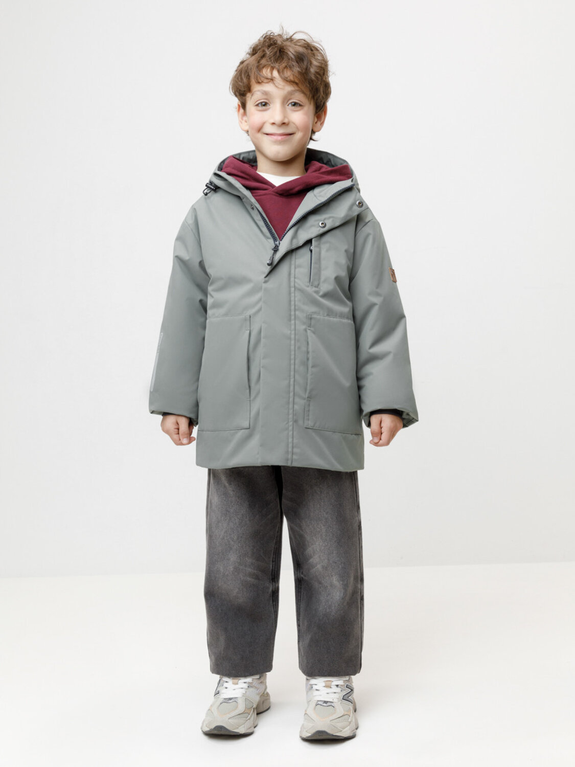 CROCKID Куртка 599987 ВК 30165/1 ГР (98-128) оливково-зеленый