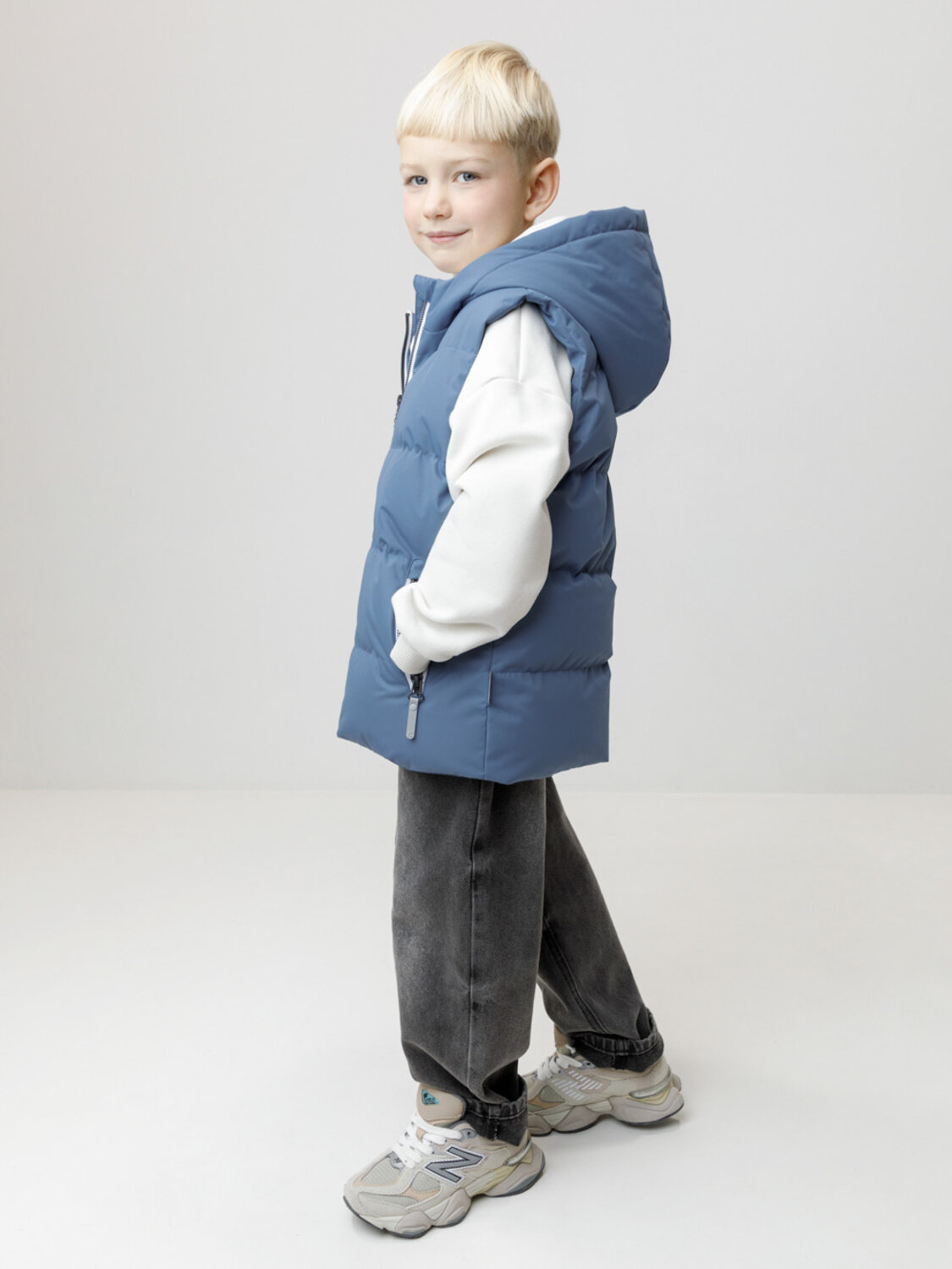 CROCKID Жилет 600001 ВК 35022/5 ГР (98-128) синий