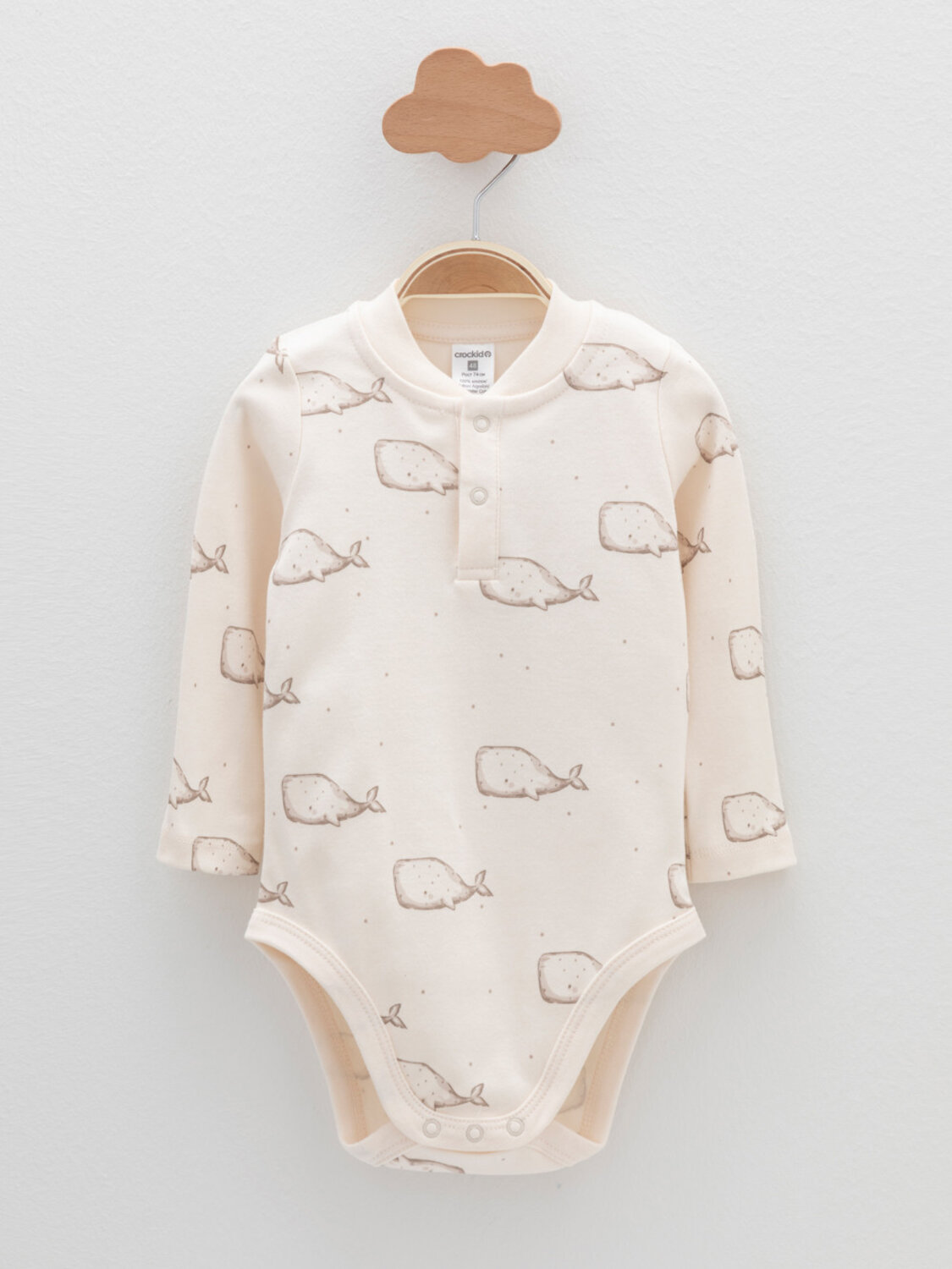 CROCKID Боди 600010 К 6542-2уп кремовый , молочный 