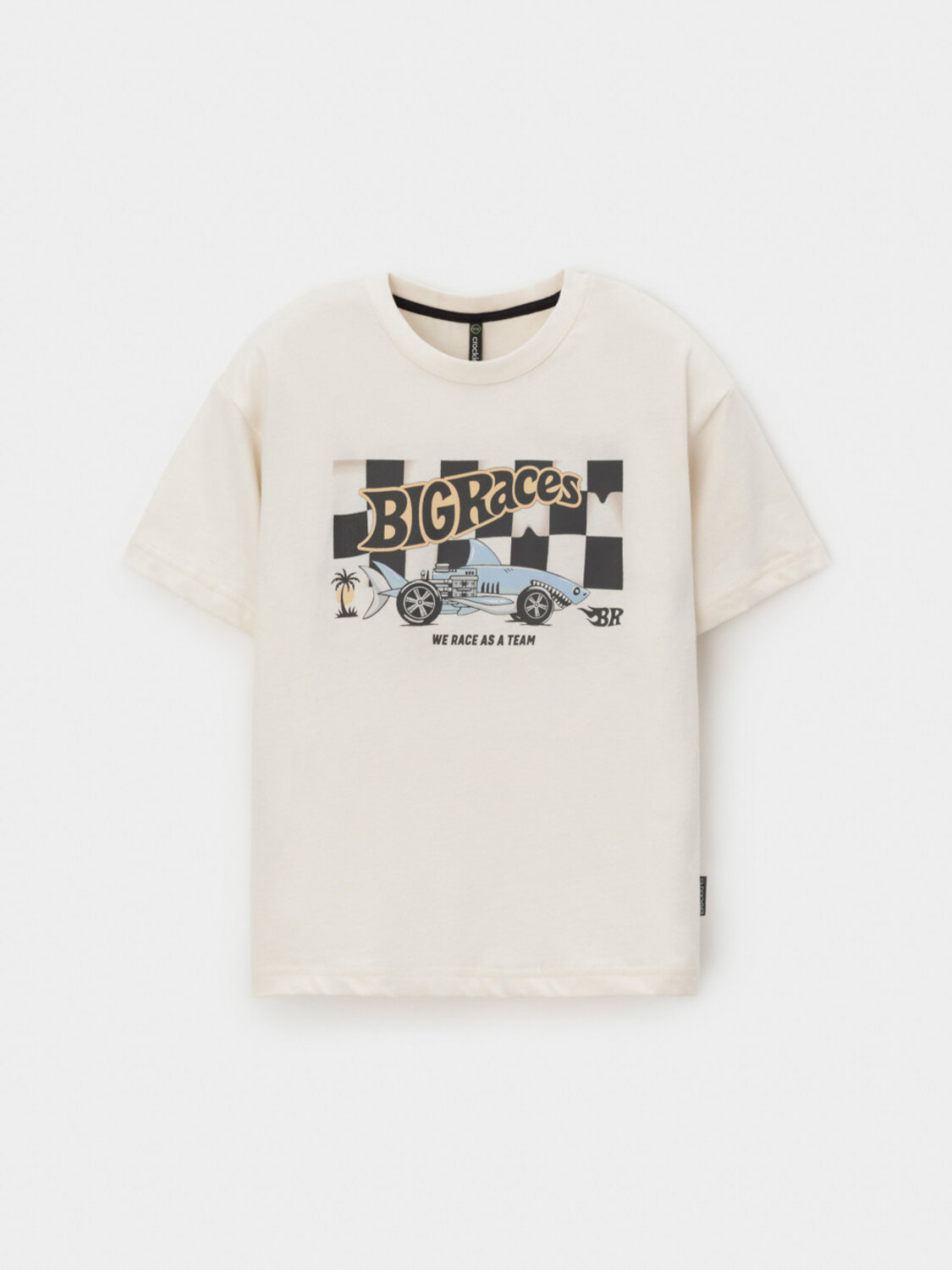 CROCKID Футболка 600021 КР 303010 молочный