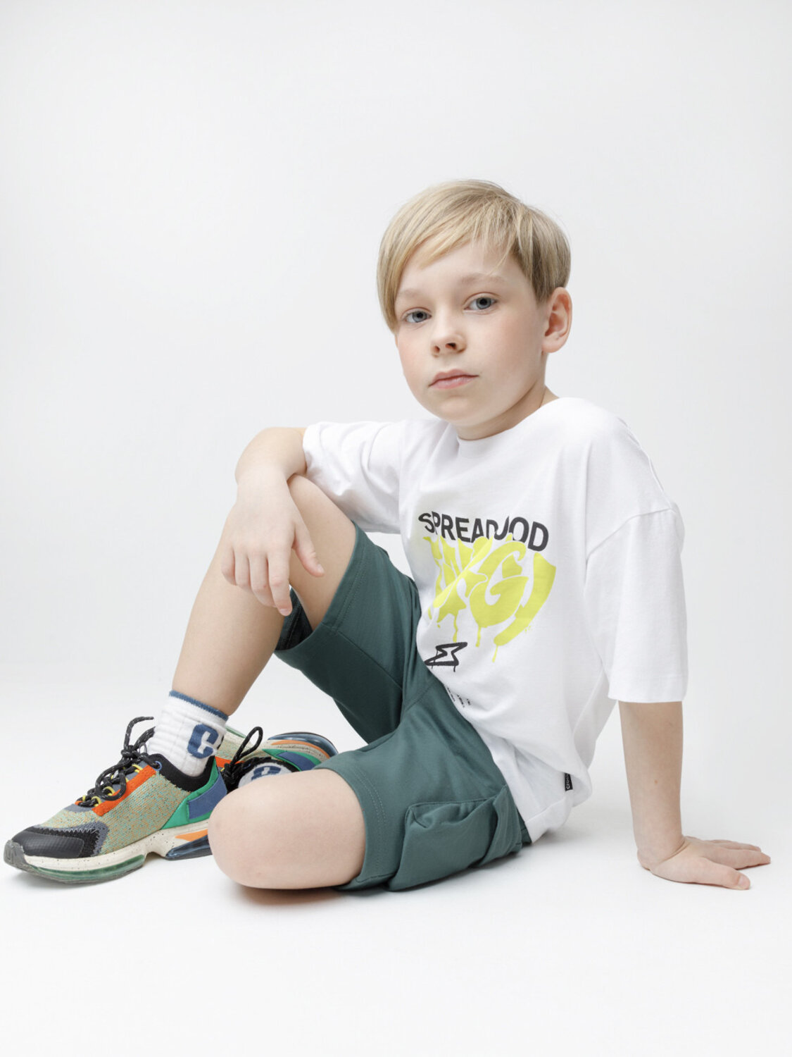 CROCKID Футболка 600060 КР 303024-1 белый 