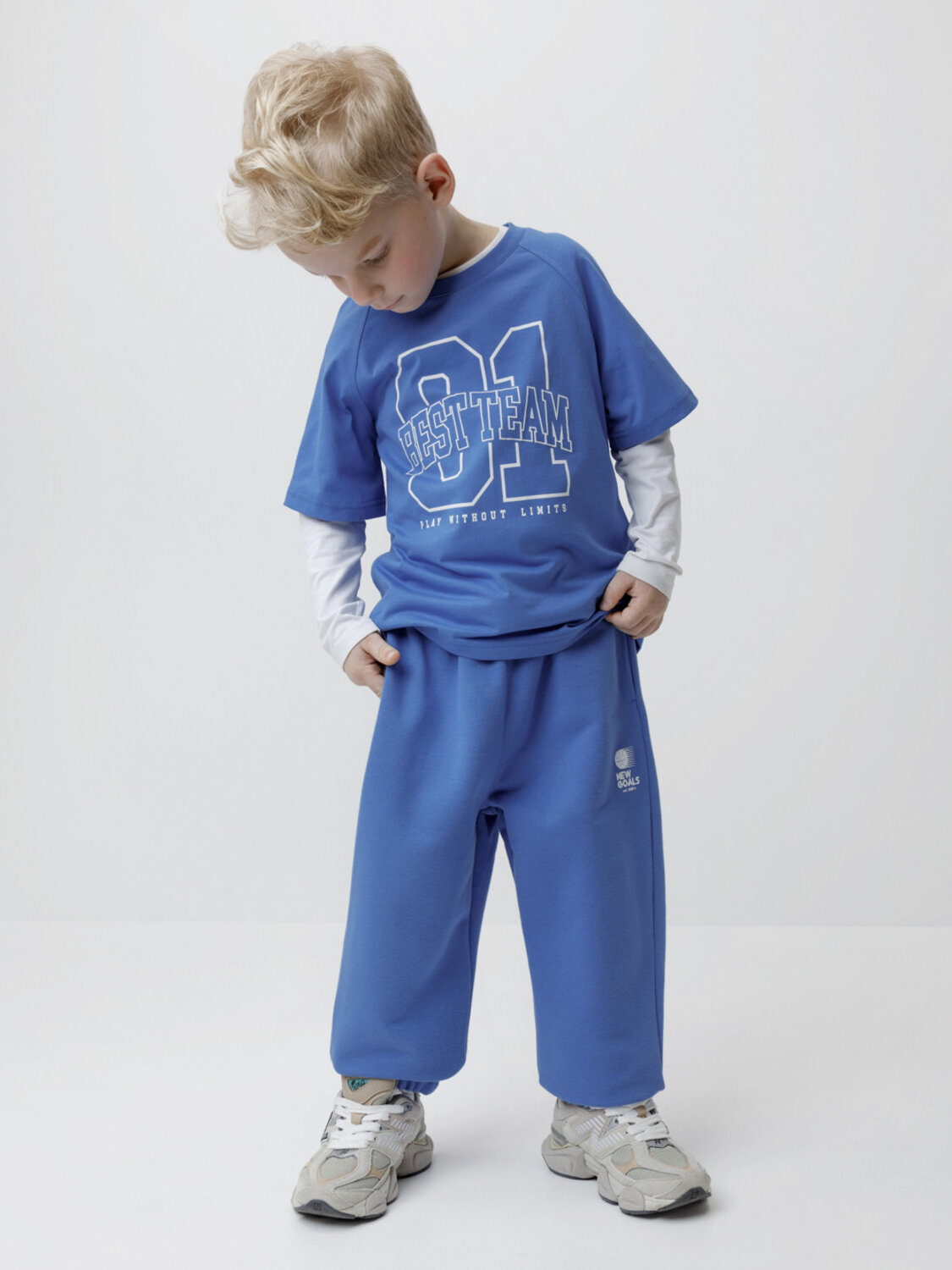 CROCKID Брюки 600096 КР 400940 синий 