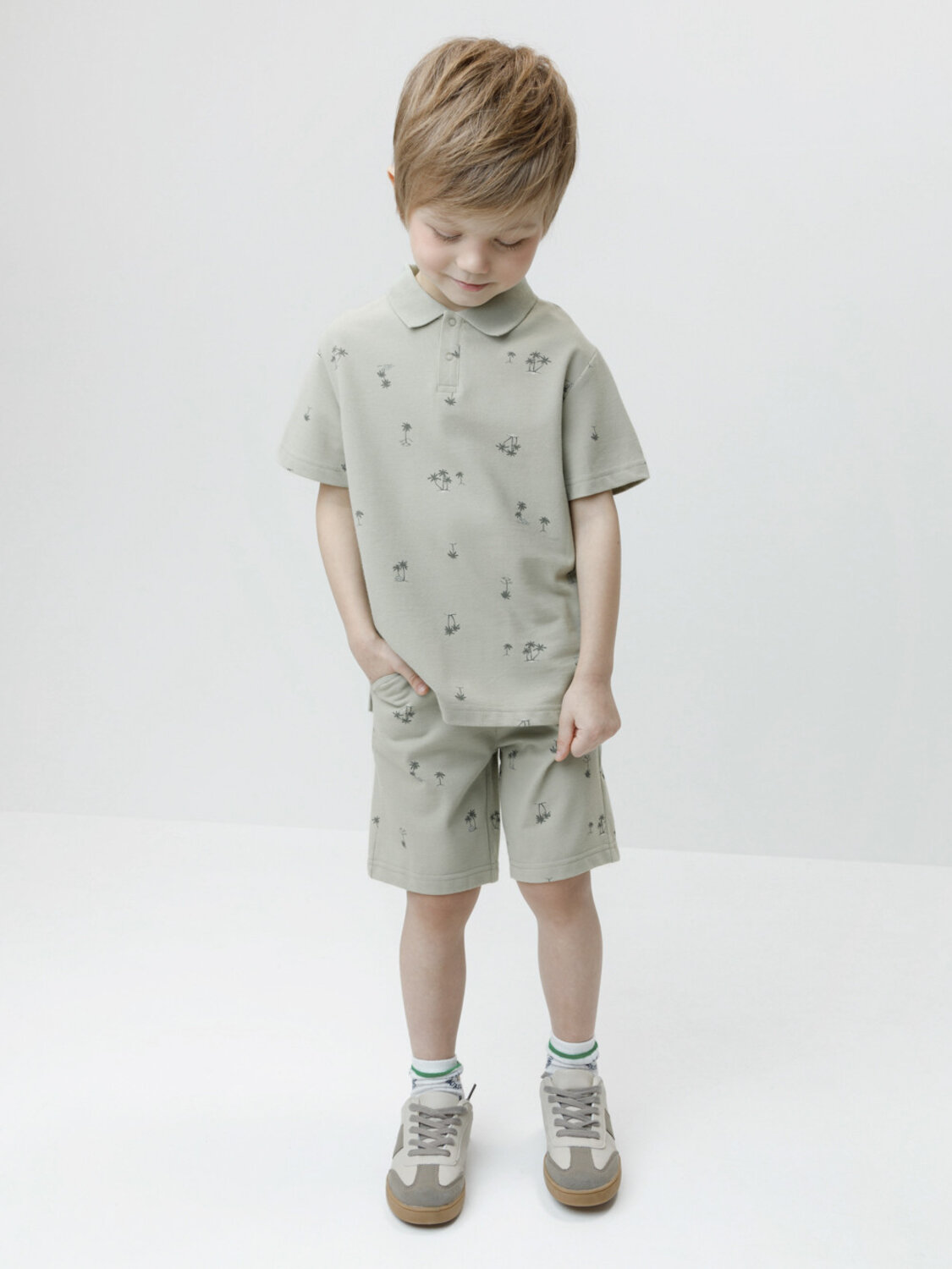 CROCKID Поло 600109 КР 302416-1 оливковый