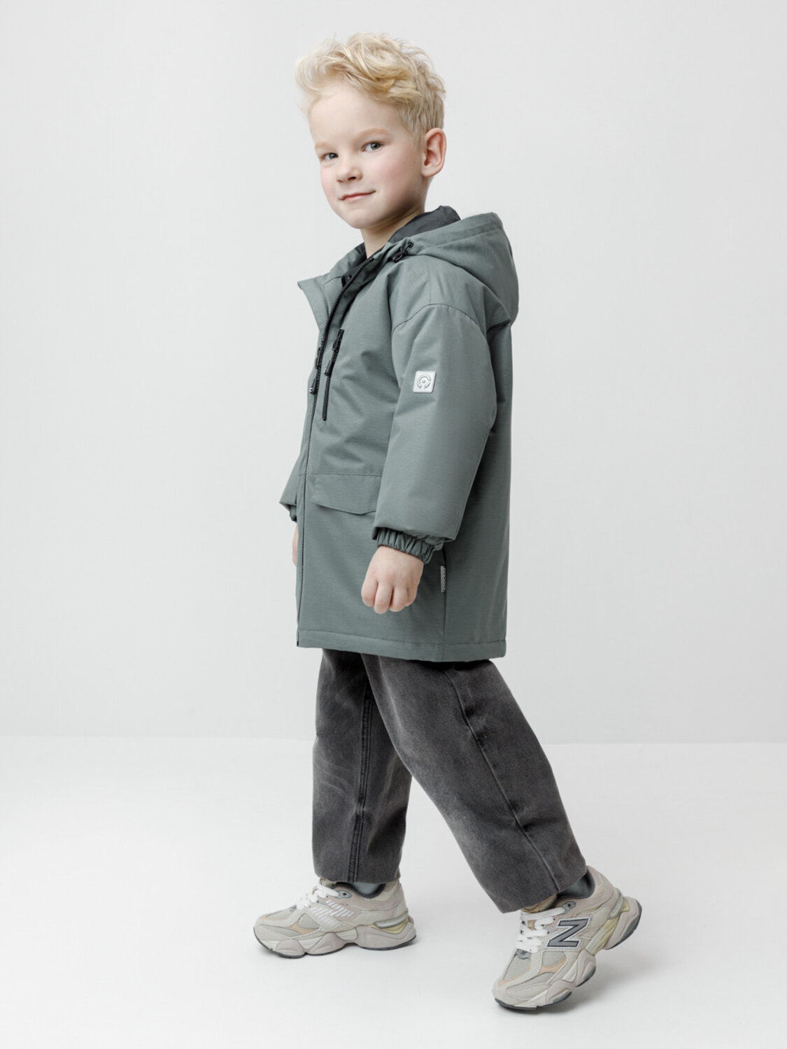 CROCKID Куртка 600173 ВК 30169/2 ГР (98-128) темно-зеленый