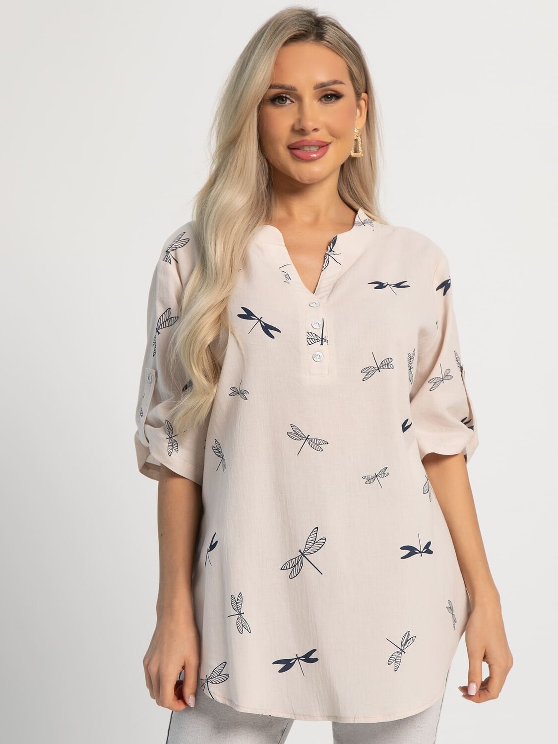 LT Collection Блуза 600397 Б15948-4М Бежевый