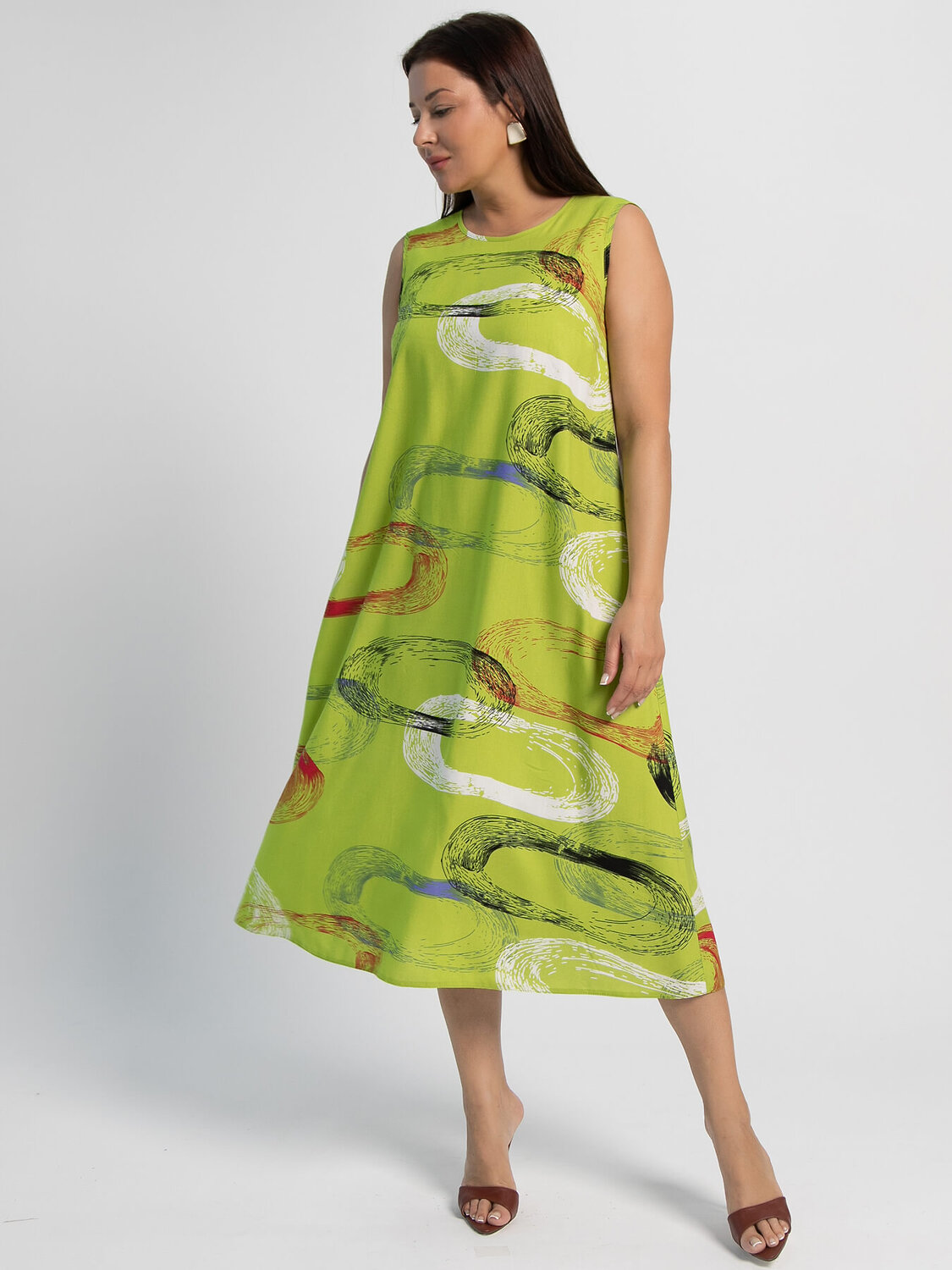 LT Collection Платье 600403 П16098-9М Зеленый