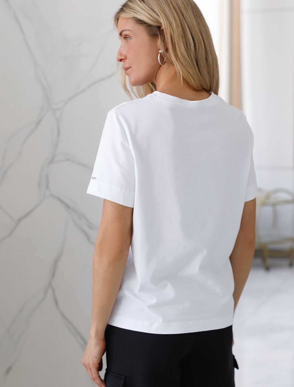 VILATTE Футболка 600434 D49.110 белый_exclusive