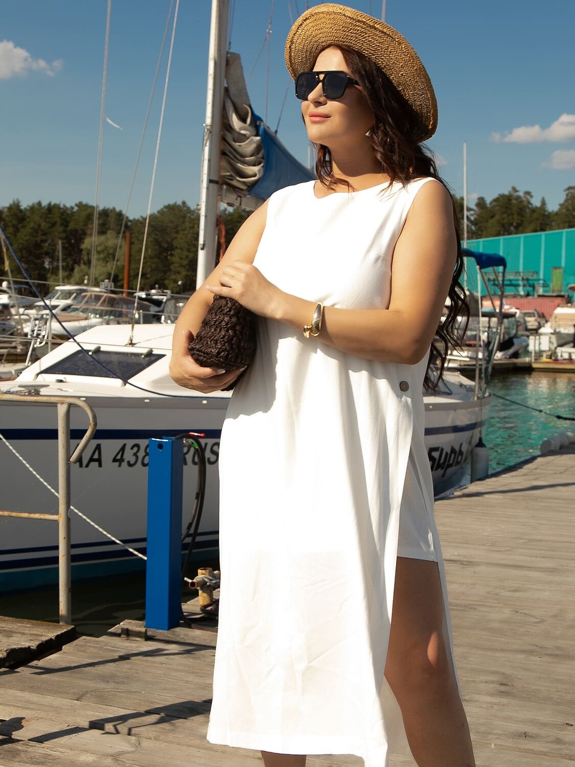 LT Collection Платье 600619 П16032-1М Белый