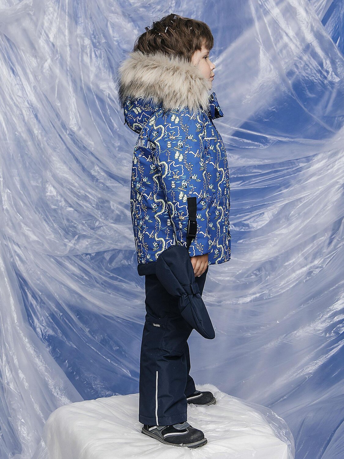 BATIK Комплект 600638 0336-27з-7 Синий принт/темно-синий
