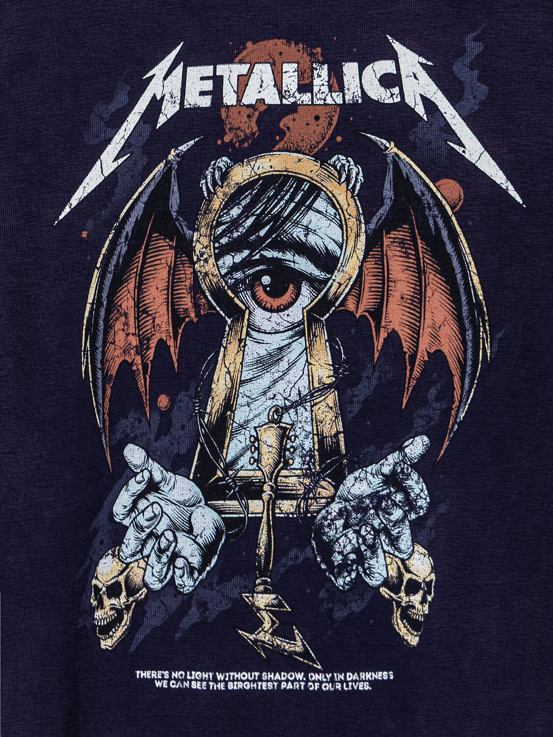 MARK FORMELLE Футболка 600710 111899 ACID WASH индиго +печать
