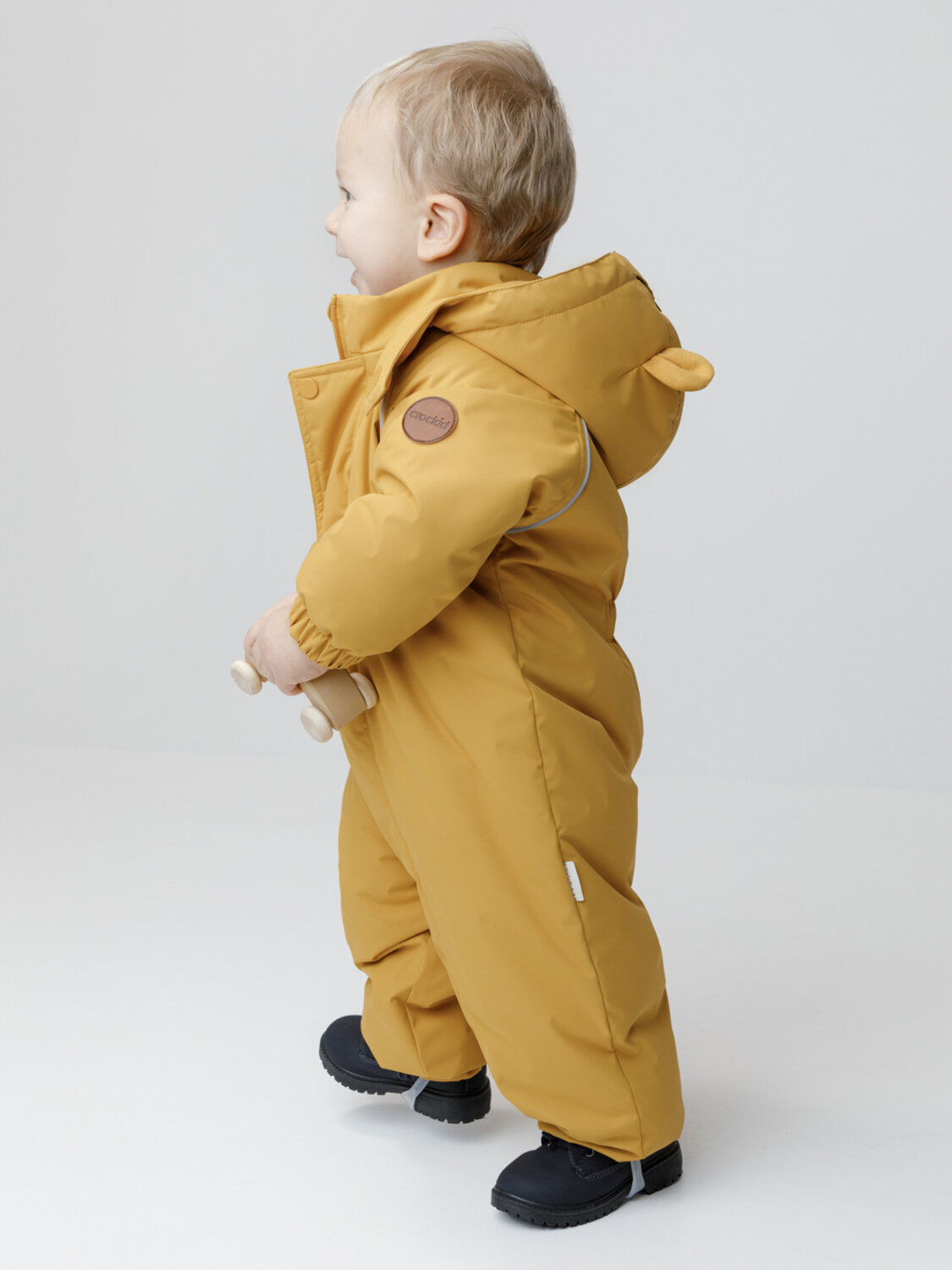 CROCKID Комбинезон 600865 ВК 60108/6 Ал серо-желтый