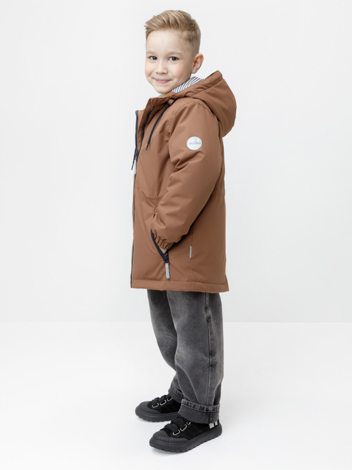 CROCKID Куртка 600895 ВК 30163/1 УЗГ коричневый