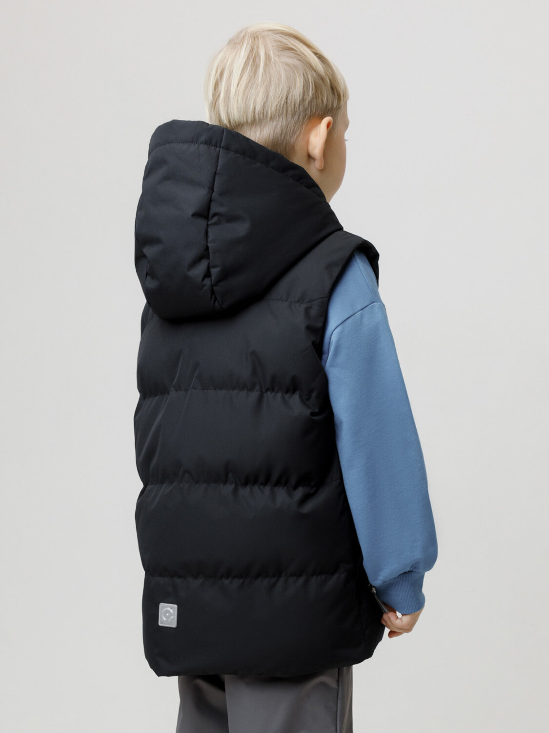 CROCKID Жилет 600953 ВК 35022/6 ГР (98-128) черный