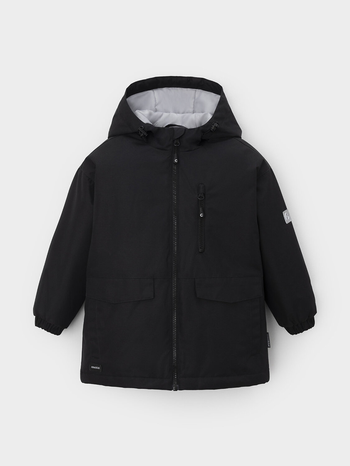 CROCKID Куртка 600954 ВК 30169/1 ГР (98-128) черный