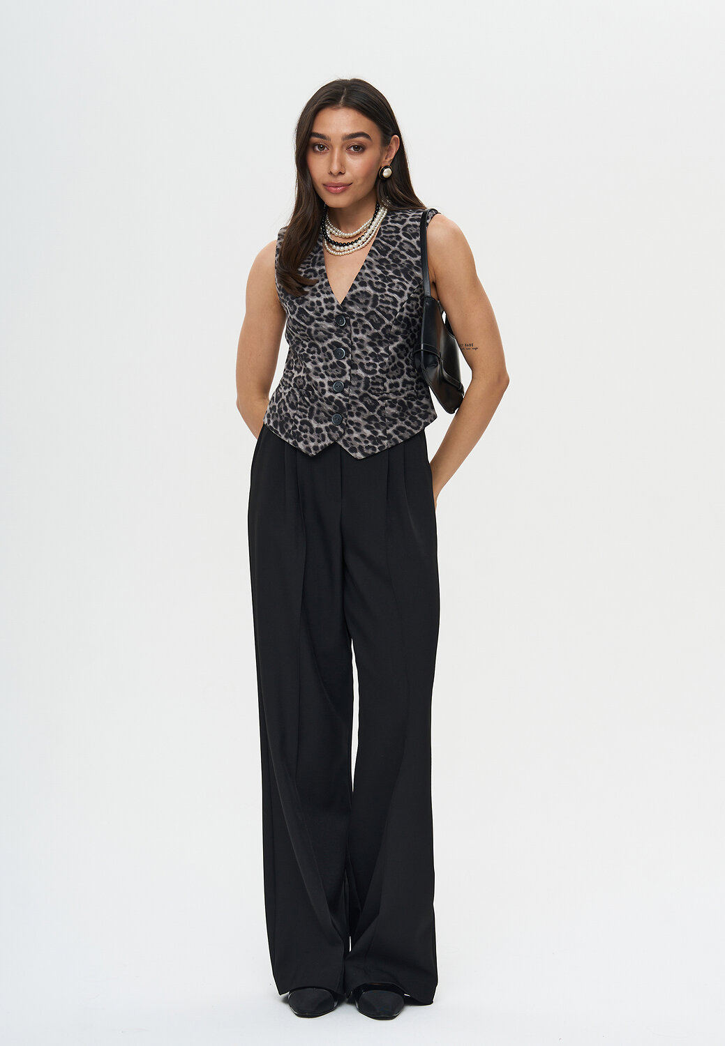 KRISKIS Жилет 601036 304-ЖилетЛео Серый
