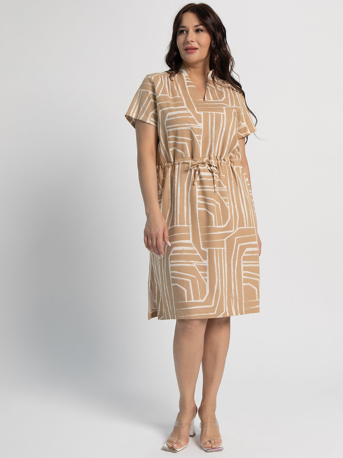 LT Collection Платье 601080 П15938-1М Бежевый