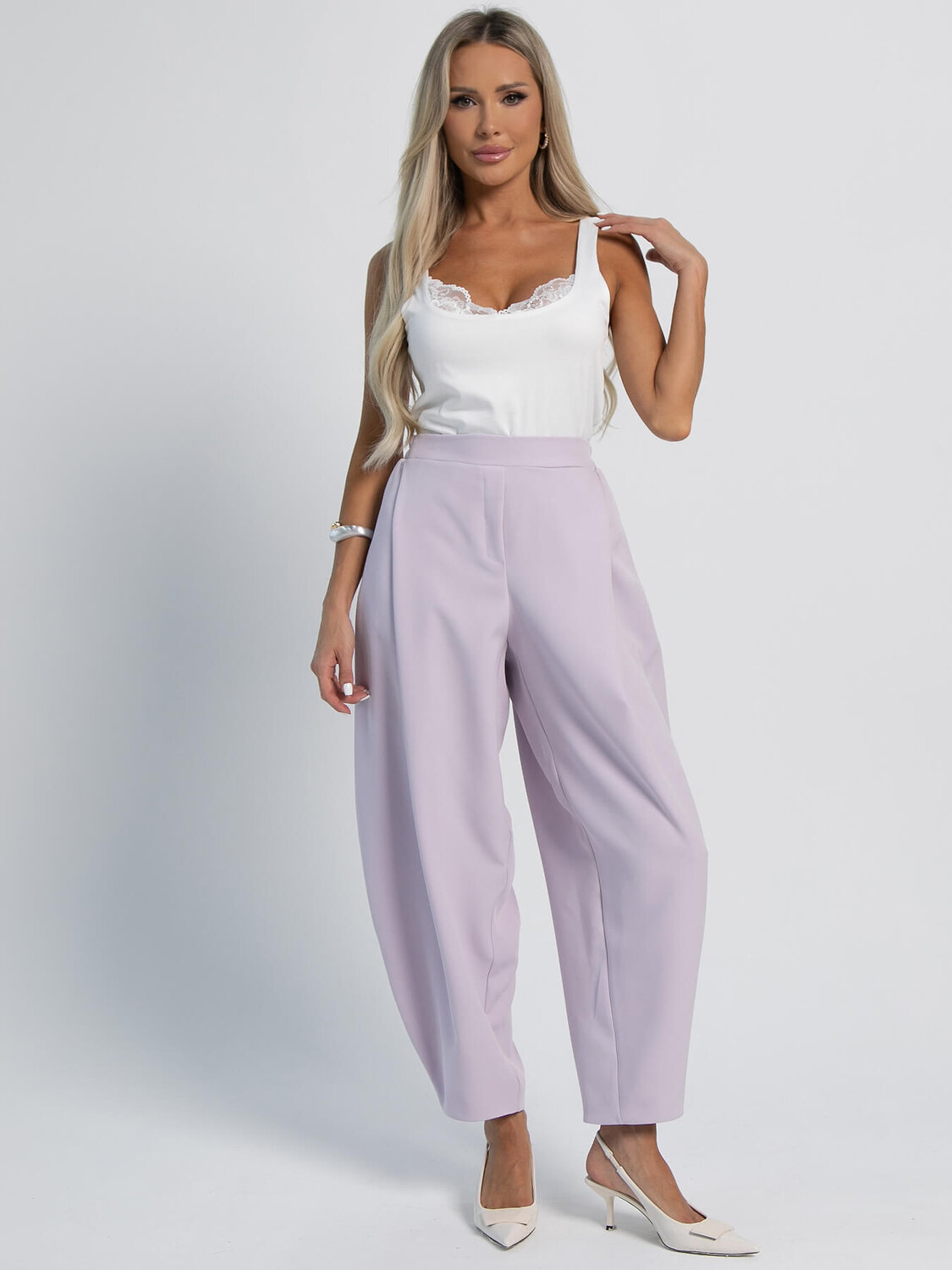 LT Collection Брюки 601090 Б16113-10М Фиолетовый