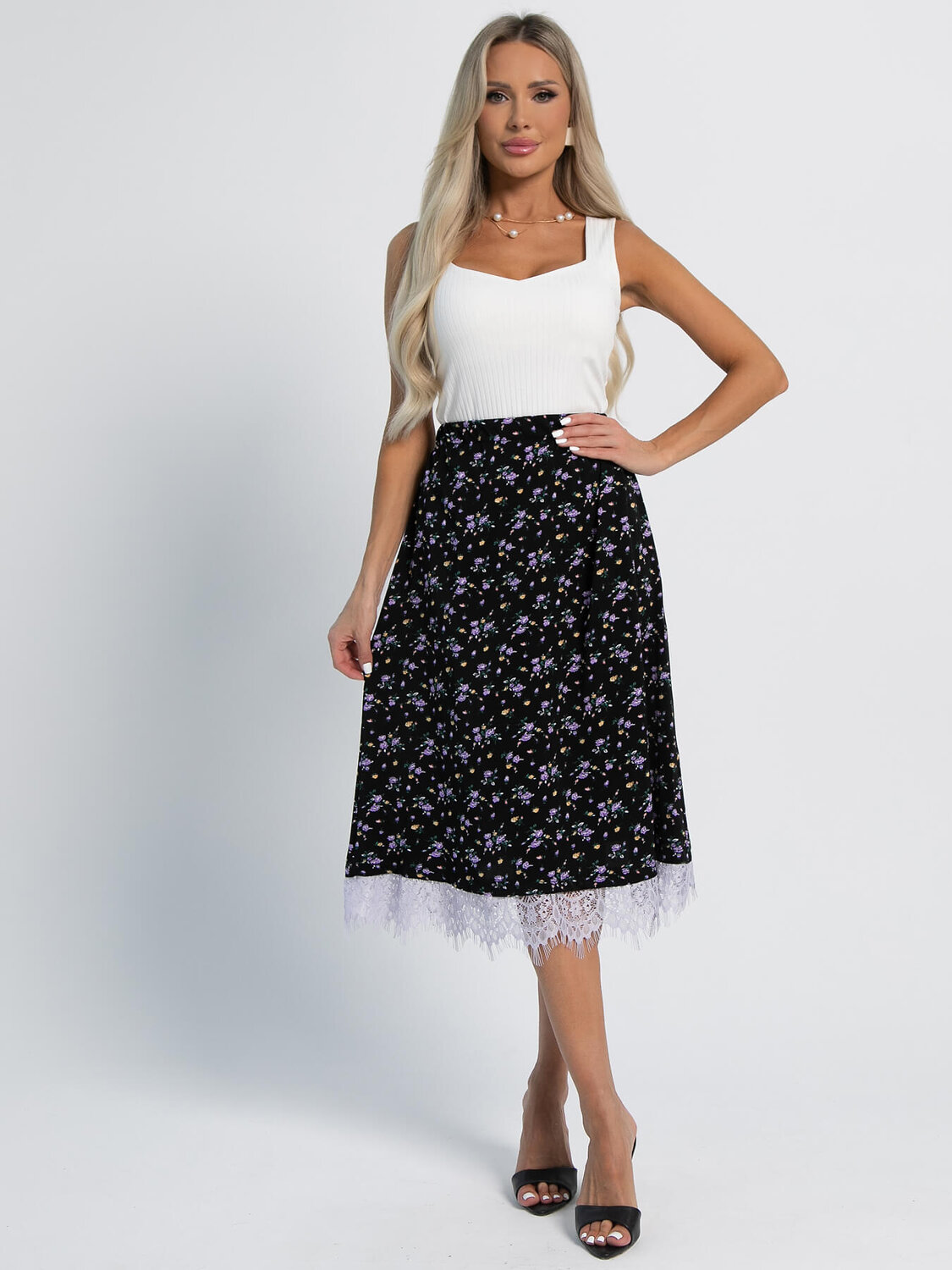 LT Collection Юбка 601091 Ю16119-10М Черный