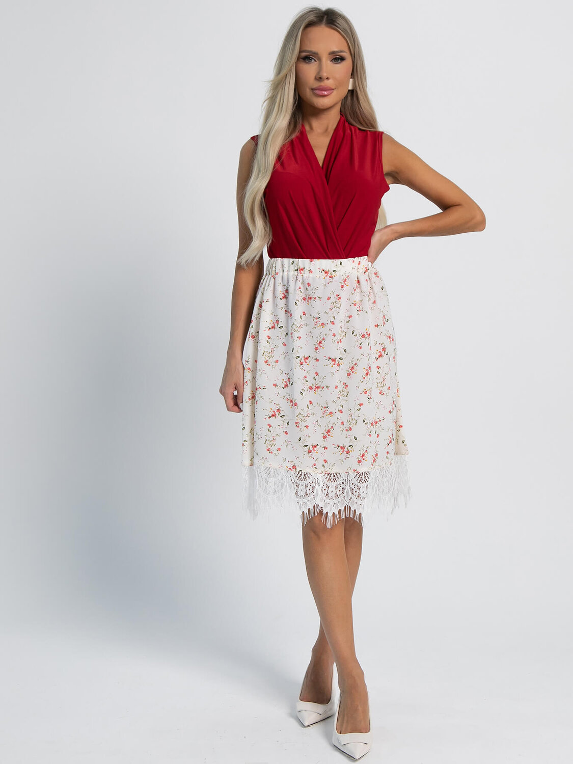 LT Collection Юбка 601092 Ю16120-10М Молочный