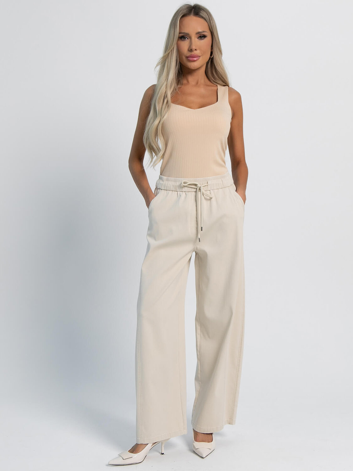 LT Collection Брюки 601094 Б16131-4М Бежевый
