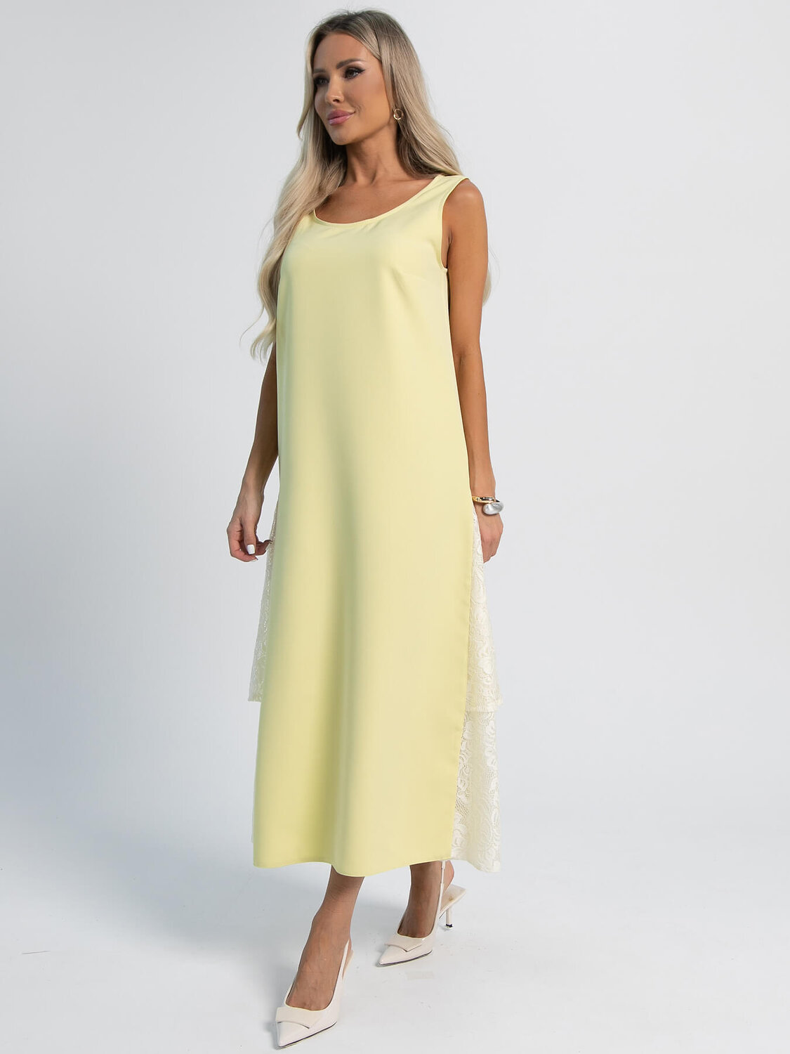 LT Collection Сарафан 601099 П16136-10М Желтый