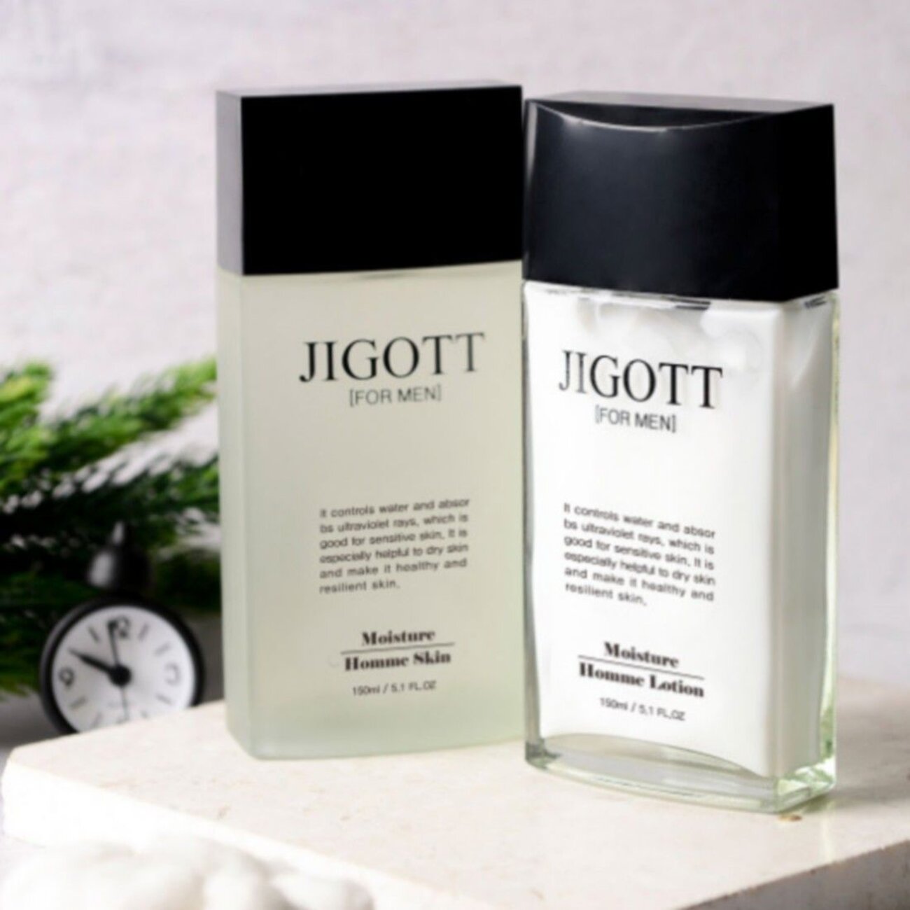 Jigott Набор по уходу за мужской кожей / Moisture Skin Care 2 set 601373 19801 