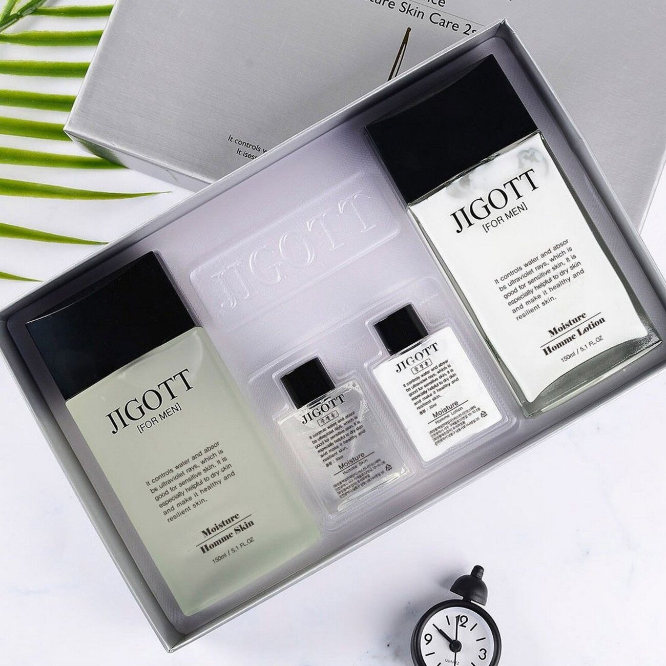 Jigott Набор по уходу за мужской кожей / Moisture Skin Care 2 set 601373 19801 