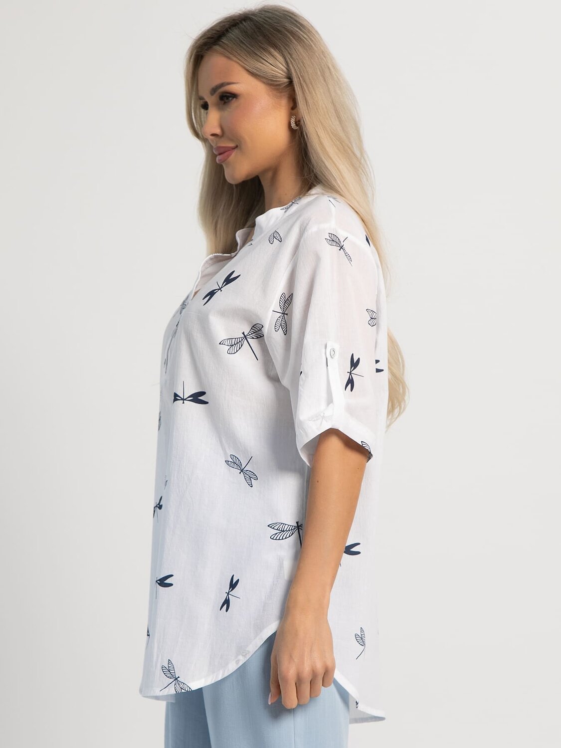 LT Collection Блуза 601657 Б15947-4М Белый