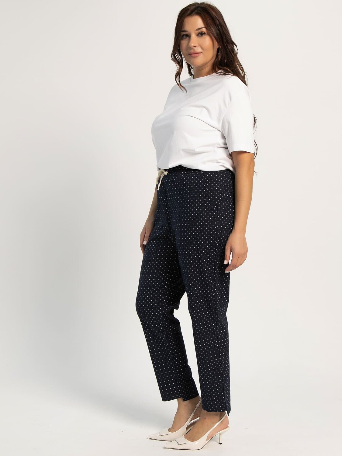 LT Collection Брюки 601664 Б16124-4М Темно-синий