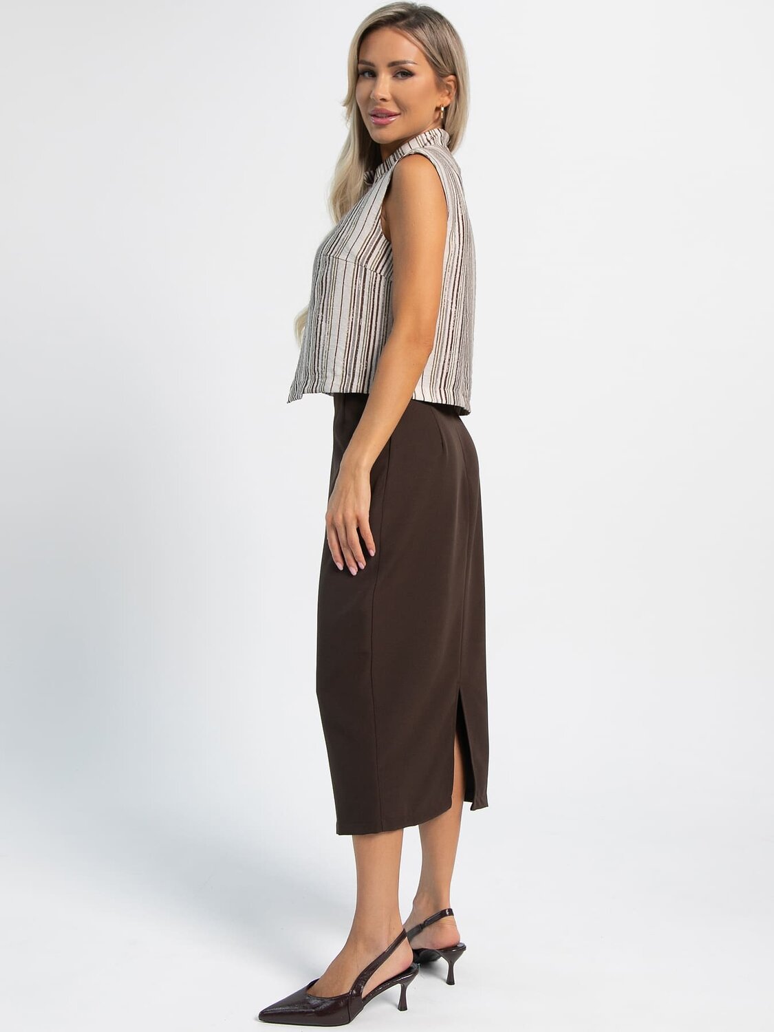 LT Collection Костюм 601671 К16151-10М Коричневый