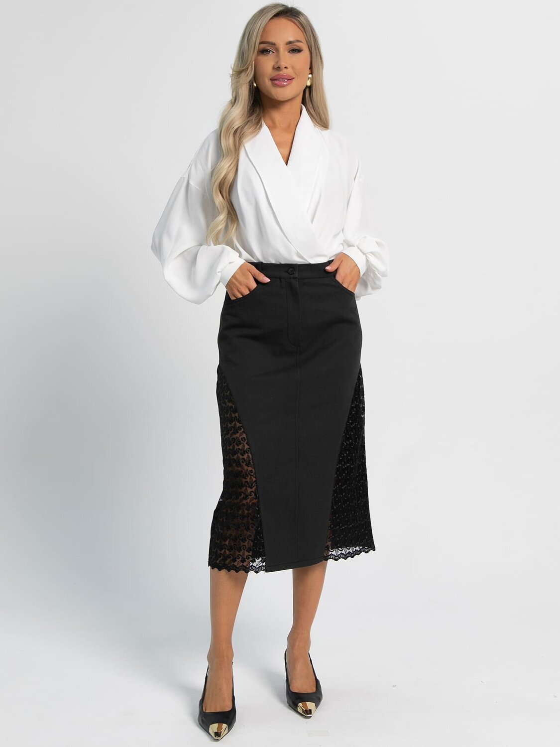 LT Collection Юбка 601674 Ю16162-3М Черный