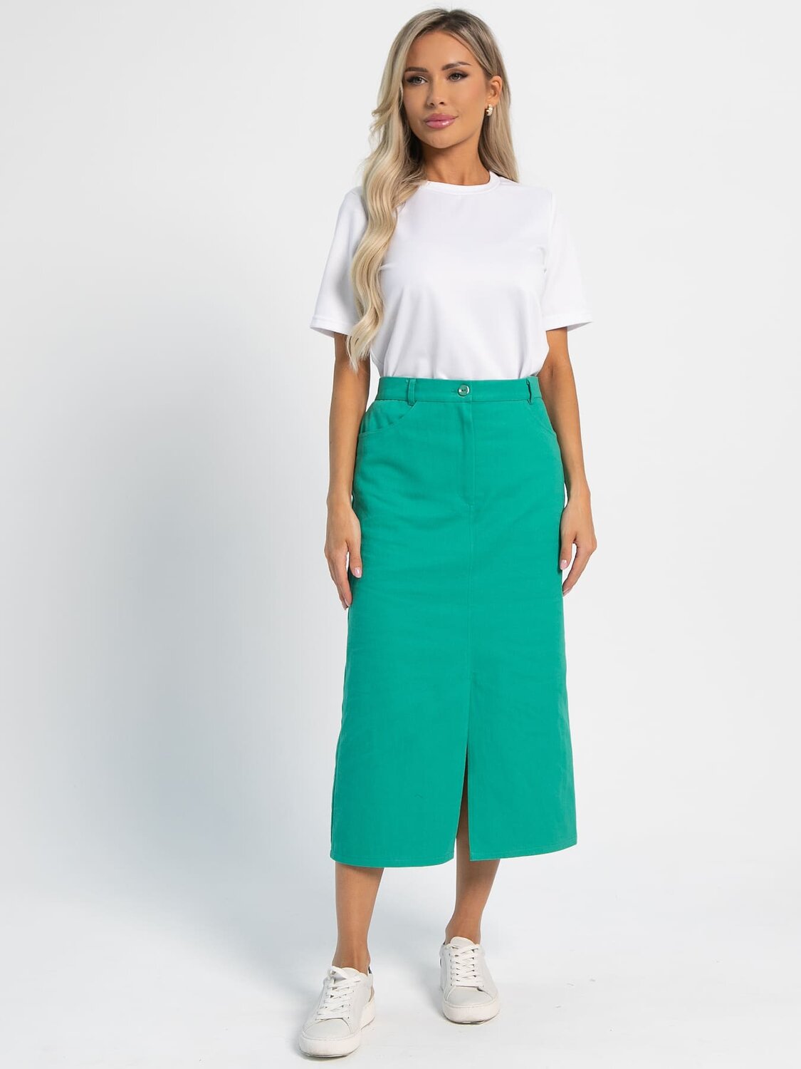 LT Collection Юбка 601675 Ю16163-3М Зеленый